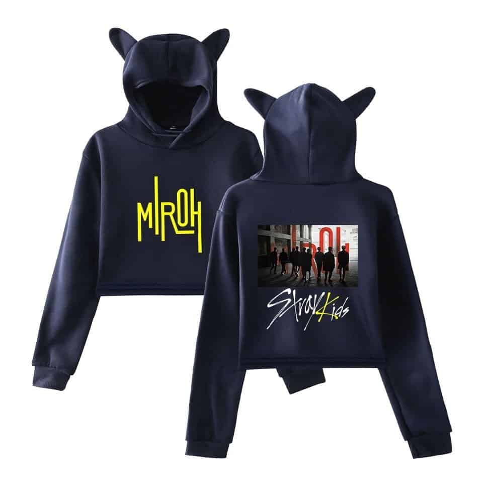 Stray Kids Cropped Hoodie #4 - Image 2