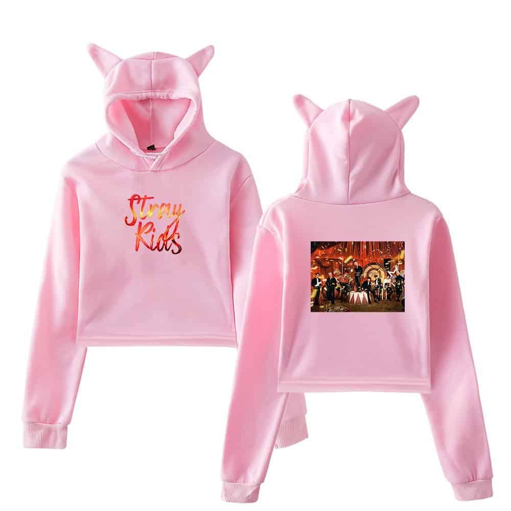 Stray Kids Circus Cropped Hoodie #2 - Image 2