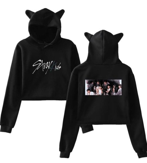 Stray Kids 2025 Cropped Hoodie #4