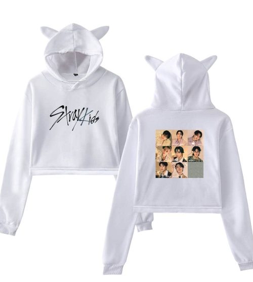 Stray Kids 2025 Cropped Hoodie #1
