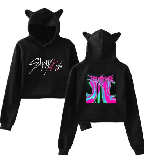 Stray Kids Cropped Hoodie #21