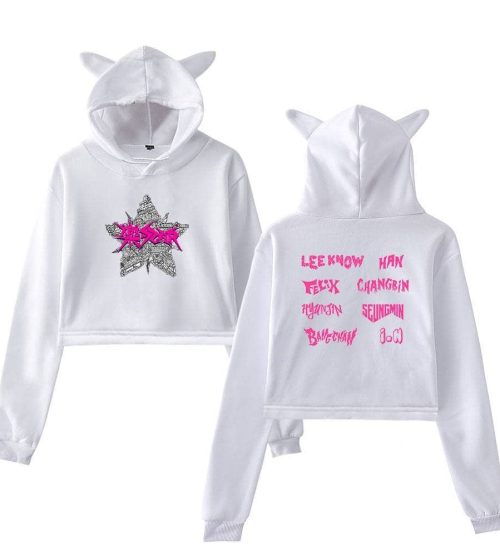 Stray Kids Cropped Hoodie #22