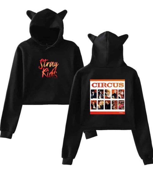 Stray Kids Circus Cropped Hoodie #1 + Socks